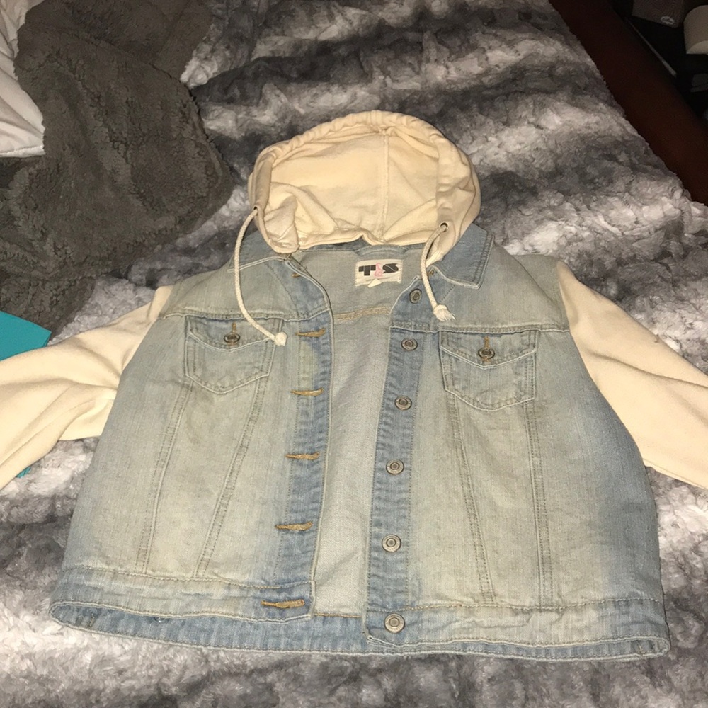 jean jacket hoodie